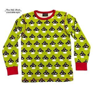 Maxomorra Sz 122/128 (7-8Y) Organic Mushroom Top